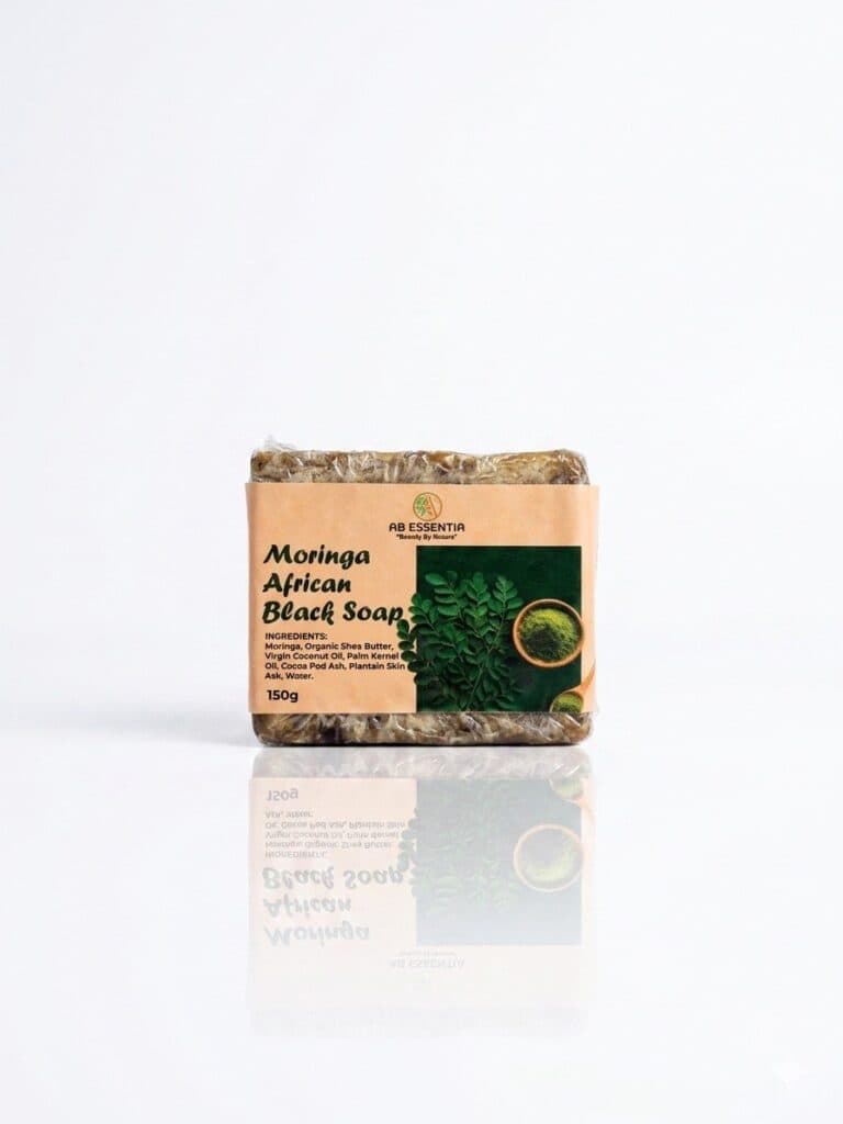 MORINGA BLACK SOAP BAR