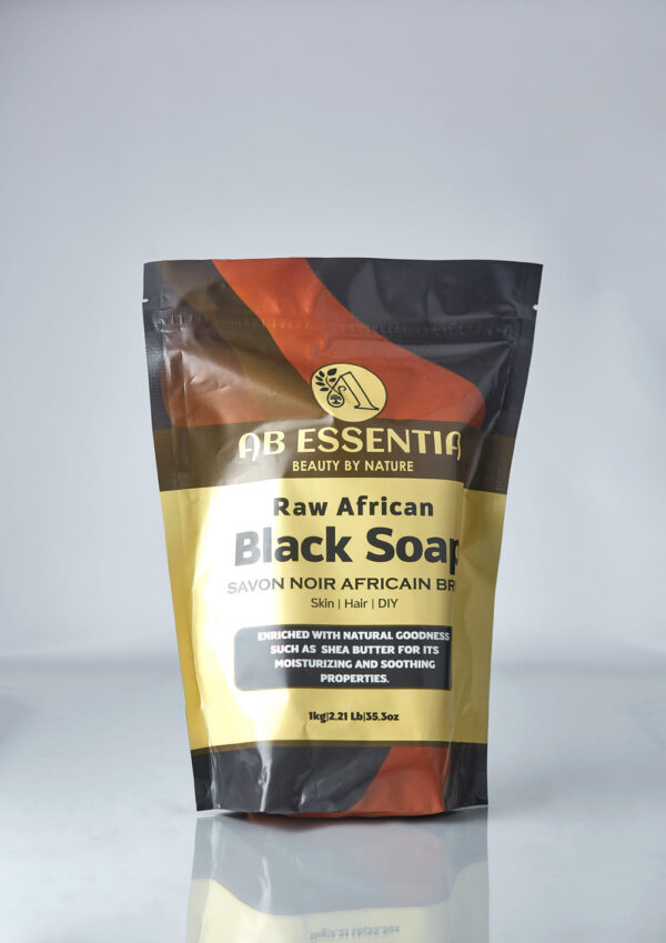 Raw African Black Soap – 1kg